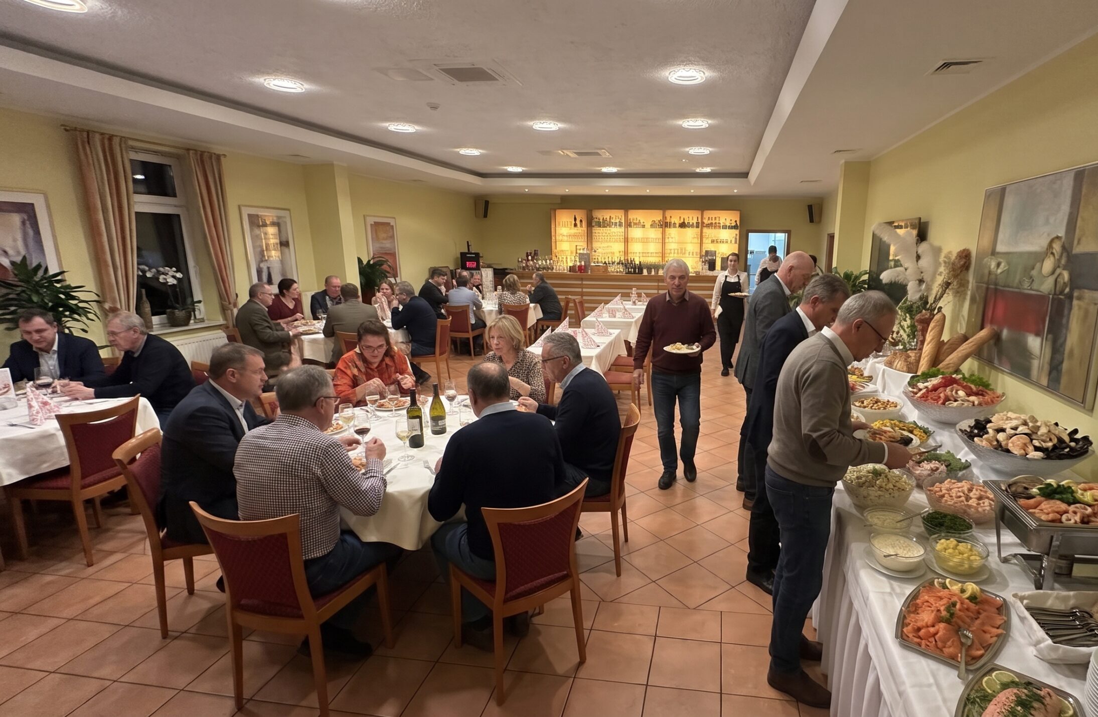 Fisch-Buffet am Karfreitag